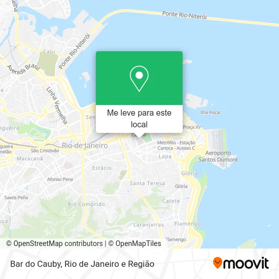 Bar do Cauby mapa