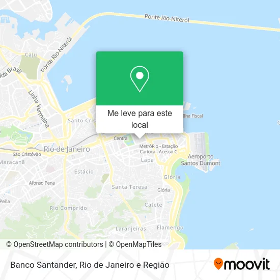 Banco Santander mapa