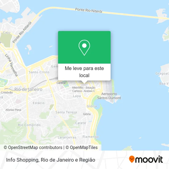 Info Shopping mapa