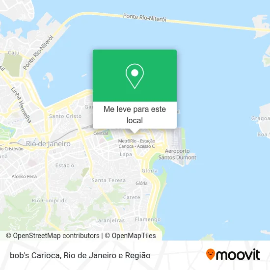 bob's Carioca mapa