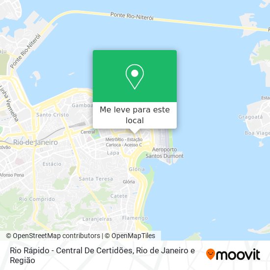 Rio Rápido - Central De Certidões mapa