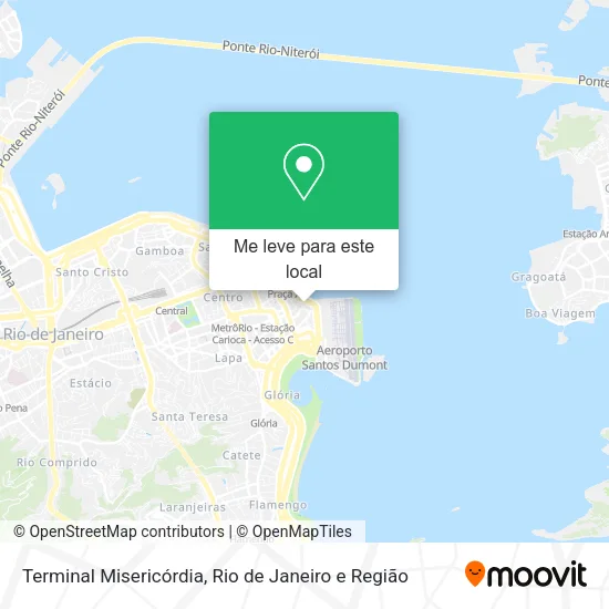 Terminal Misericórdia mapa