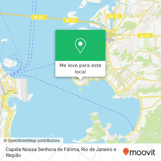 Capela Nossa Senhora de Fátima mapa