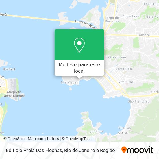 Edifício Praia Das Flechas mapa