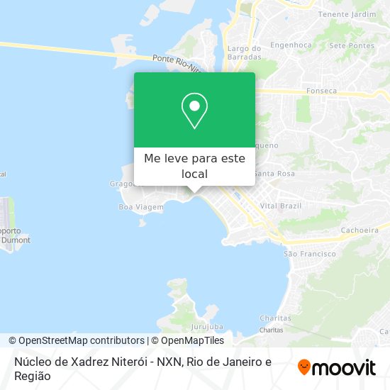 Núcleo de Xadrez Niterói - NXN mapa