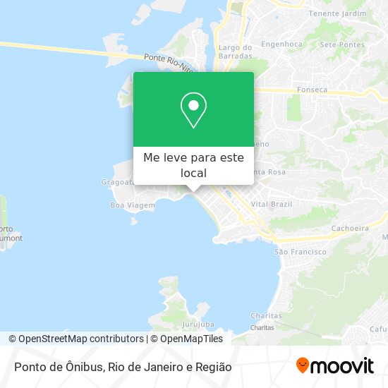 Ponto de Ônibus mapa