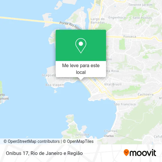 Onibus 17 mapa