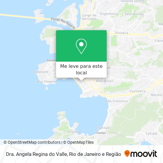 Dra. Angela Regina do Valle mapa