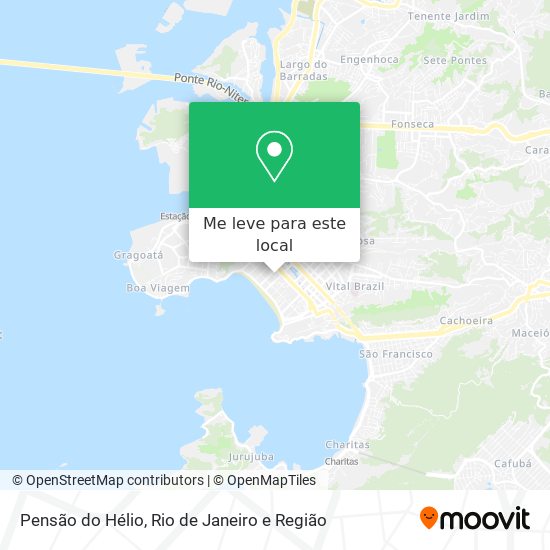 Pensão do Hélio mapa