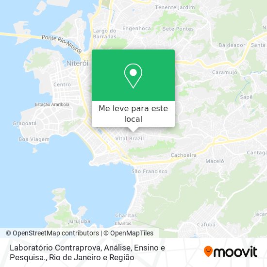 Laboratório Contraprova, Análise, Ensino e Pesquisa. mapa
