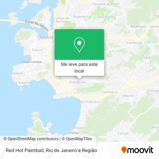 Red Hot Paintball mapa