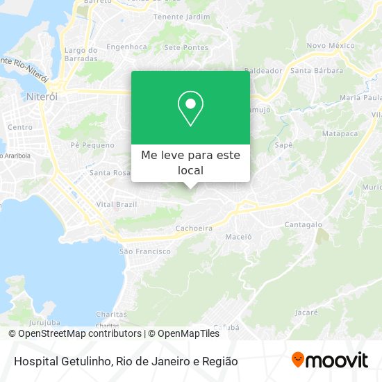 Hospital Getulinho mapa