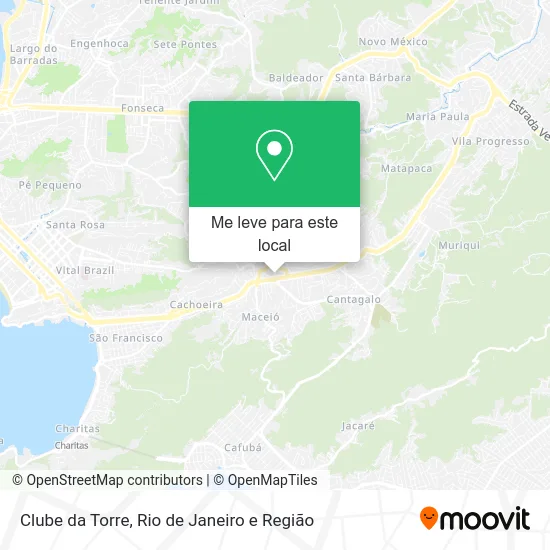 Clube da Torre mapa