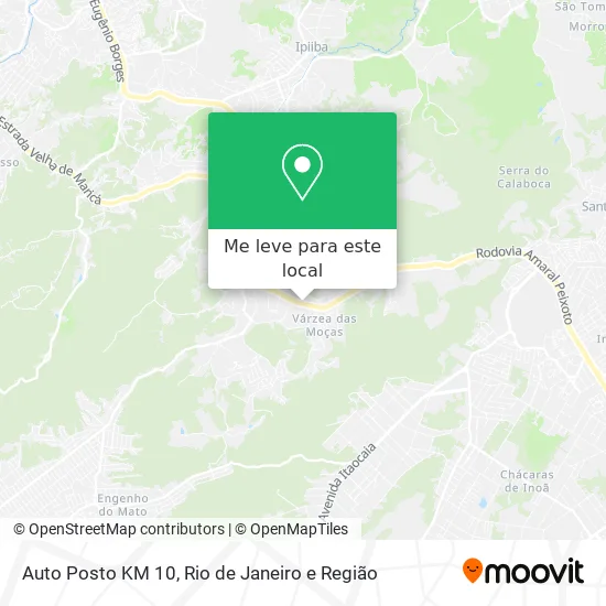 Auto Posto KM 10 mapa