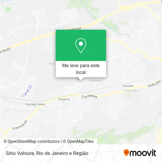 Sitio Valoura mapa