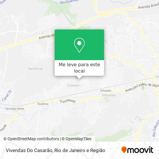 Vivendas Do Casarão mapa