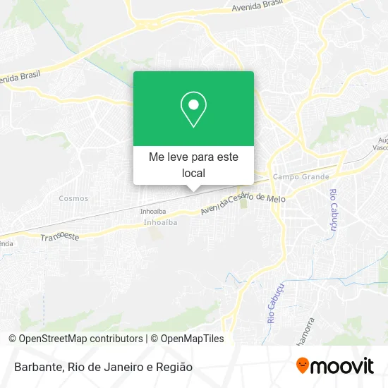 Barbante mapa