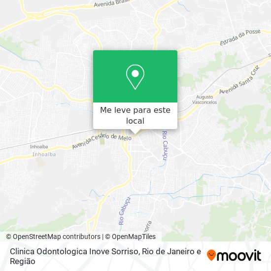 Clinica Odontologica Inove Sorriso mapa