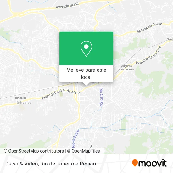 Casa & Video mapa