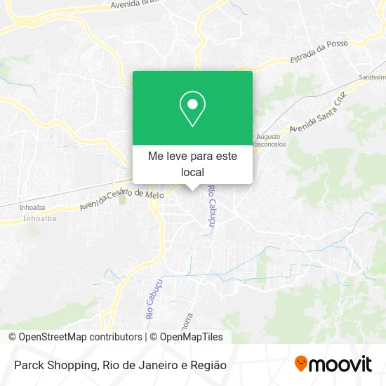 Parck Shopping mapa