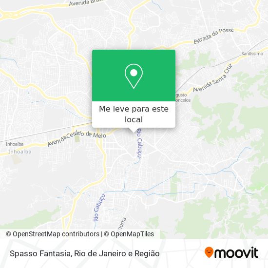 Spasso Fantasia mapa