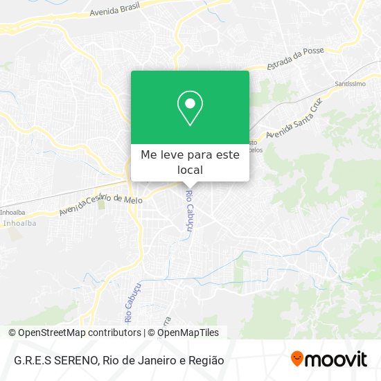 G.R.E.S SERENO mapa