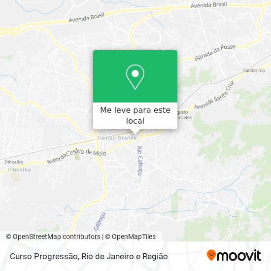 Curso Progressão mapa