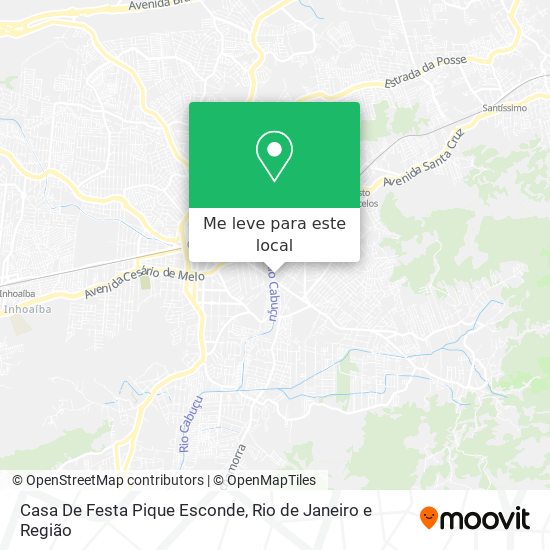 Casa De Festa Pique Esconde mapa