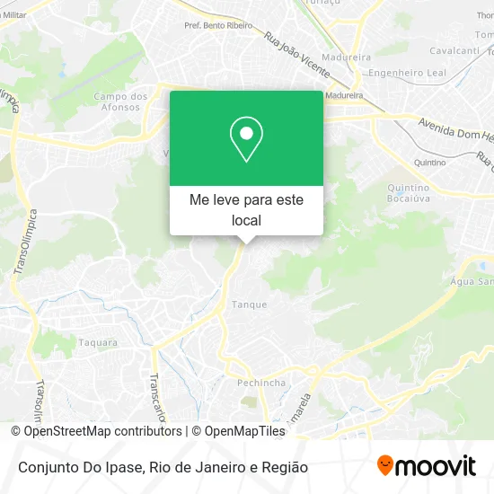 Conjunto Do Ipase mapa