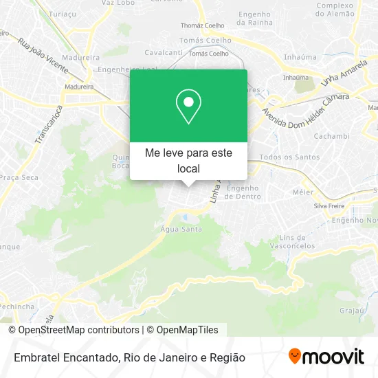 Embratel Encantado mapa