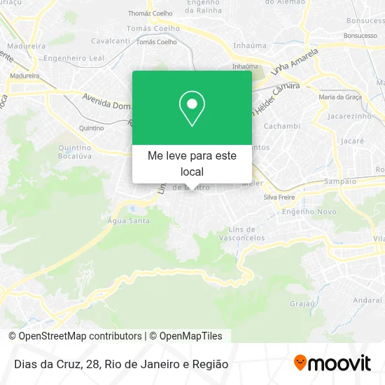 Dias da Cruz, 28 mapa
