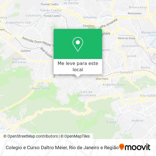 Colegio e Curso Daltro Méier mapa