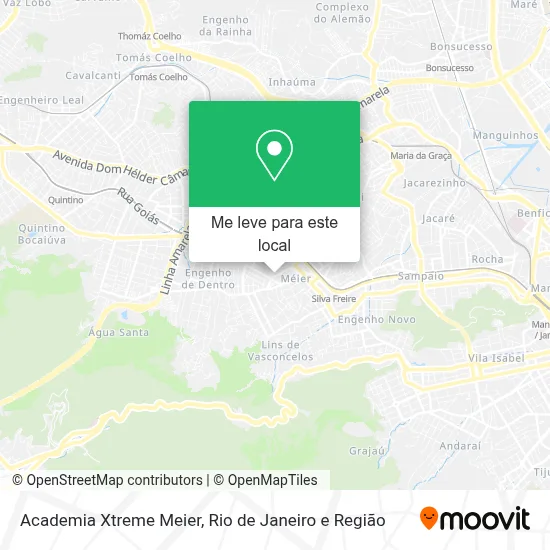 Academia Xtreme Meier mapa