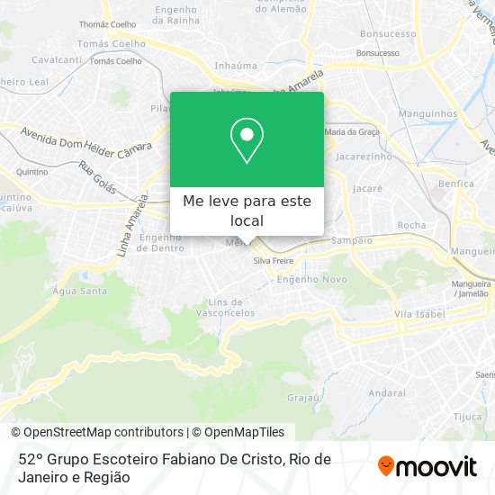52º Grupo Escoteiro Fabiano De Cristo mapa