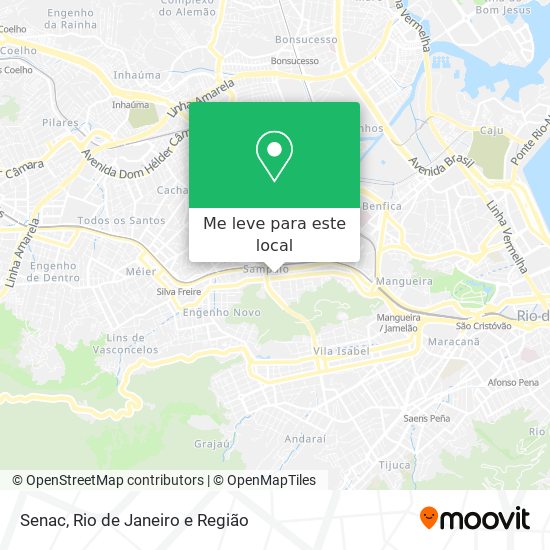 Senac mapa