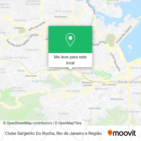Clube Sargento Do Rocha mapa