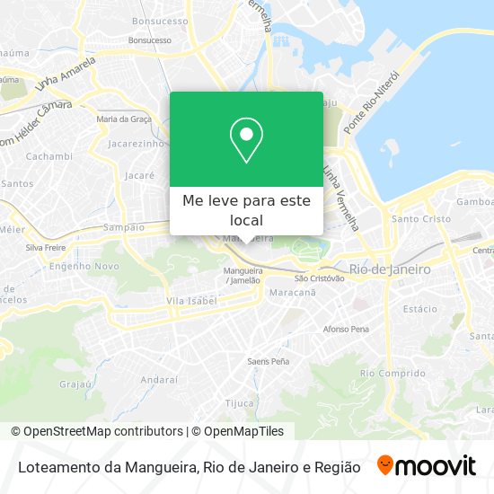 Loteamento da Mangueira mapa