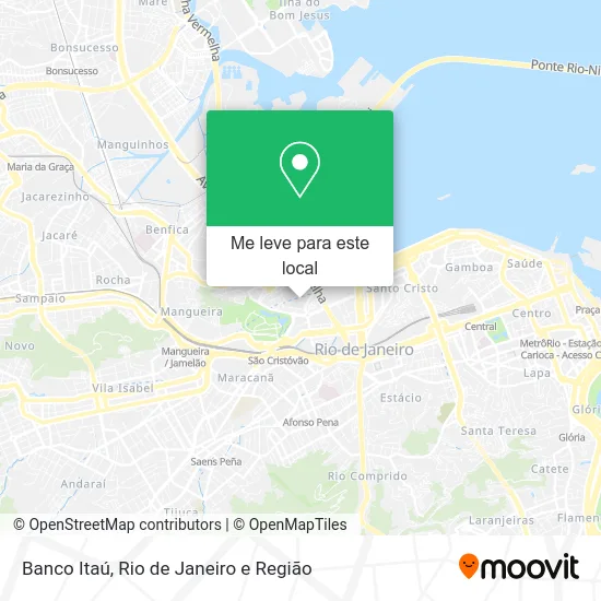 Banco Itaú mapa