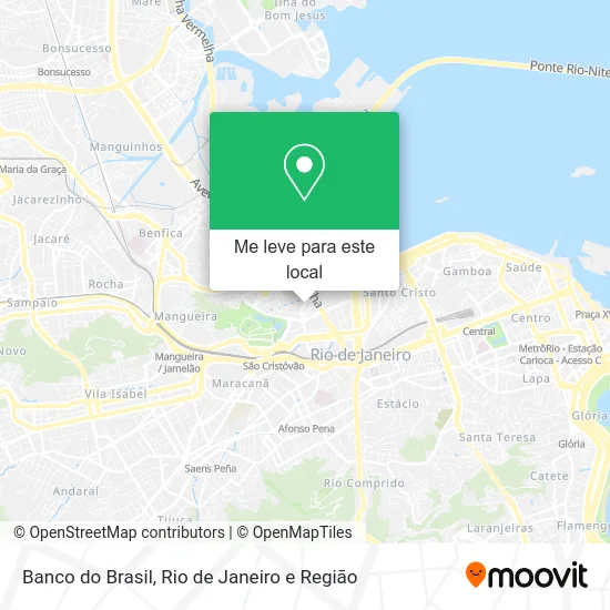 Banco do Brasil mapa