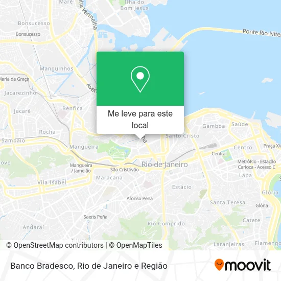 Banco Bradesco mapa
