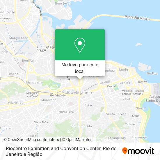 Riocentro Exhibition and Convention Center mapa
