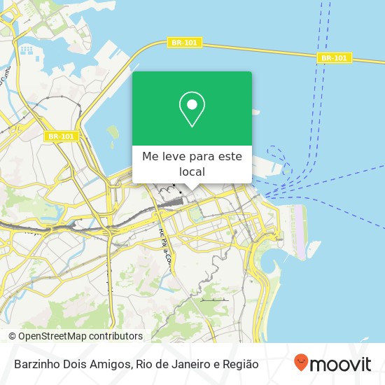 Barzinho Dois Amigos mapa