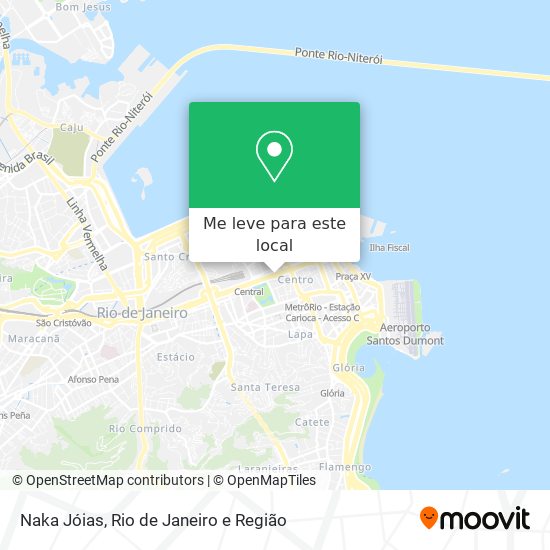 Naka Jóias mapa