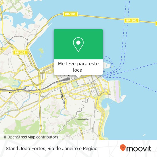 Stand João Fortes mapa