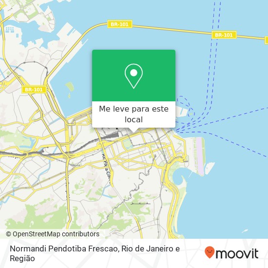 Normandi Pendotiba Frescao mapa