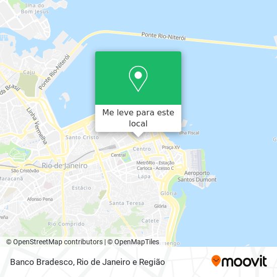 Banco Bradesco mapa