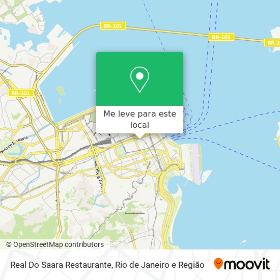Real Do Saara Restaurante mapa