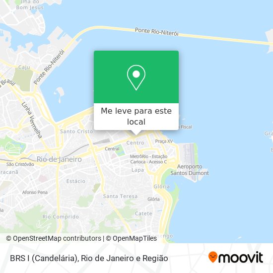BRS I (Candelária) mapa