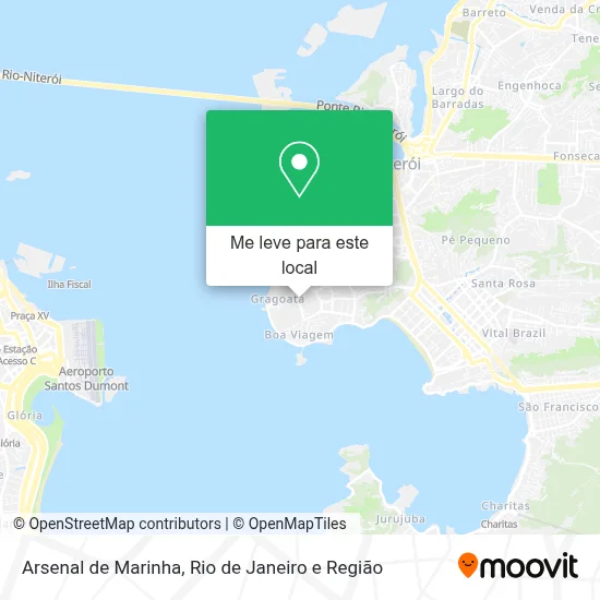 Arsenal de Marinha mapa