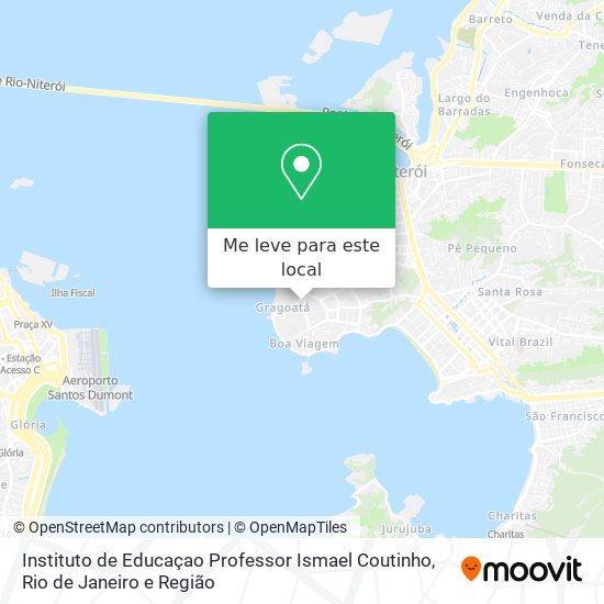 Instituto de Educaçao Professor Ismael Coutinho mapa